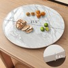 31.5" Lazy Susan for Table Top Sintered Stone Rotating Serving Tray for Dining Table, Kitchen Lazy Susan - 3 of 4