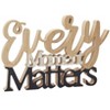 The Lakeside Collection Country Inspiration Word Blocks - Every Moment Matters - 4 of 4