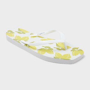 Women's Palmer Square Toe Palm Flip Flops - Shade & Shore™ - 1 of 4