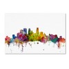 Michael Tompsett Minneapolis Minnesota Skyline Outdoor Canvas Art - 2 of 4