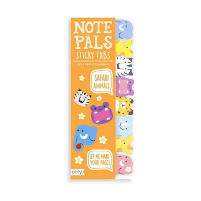  Note Pals Sticky Note Pad - Safari Animals 
