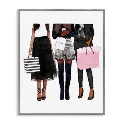 Stupell Industries Fashion Models Glam Watercolor, 16" x 20"