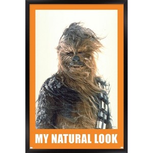 Trends International Star Wars: Humor - My Natural Look Framed Wall Poster Prints - 1 of 4