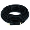 Monoprice Coaxial Audio/Video Cable - 50 Feet - Black | RCA Maleto Male RG59U 75ohm (for S/PDIF Digital Coax Subwoofer & Composite Video) - 4 of 4