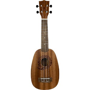 Flight NUP-310 Pineapple Soprano Ukulele Natural - 1 of 4