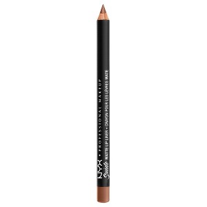 NYX Professional Makeup Suede Matte Velvet Smooth Lip Liner - Vegan Formula - 0.035oz - 1 of 4