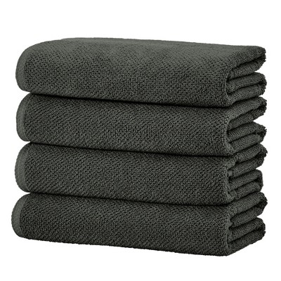 Cotton Quick Dry Textured Bath Towel - Great Bay Home