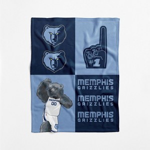 NBA Domino Swaddle Blanket - 1 of 4