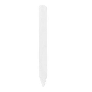 DP Industries Garden Aces Plastic Plant Stakes – Garden Labels for Plants, White, 6" (Pack of 24) - 1 of 4