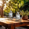 LumaBase Metal Candleholders, Silver - Set of 2 - 2 of 4
