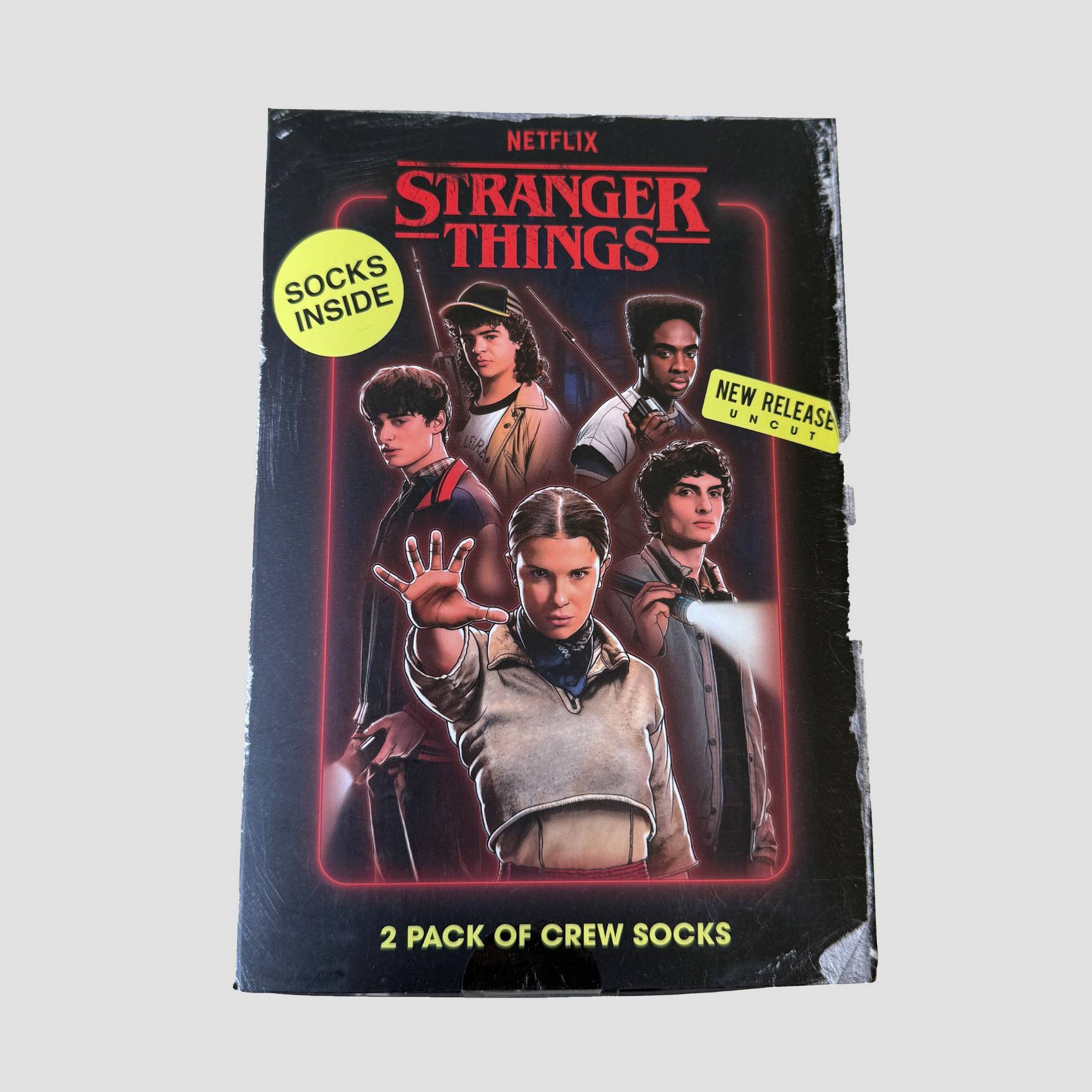 Stranger Things Men's Demogorgons & Dices Socks - 6-12