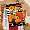 Briarwood Lane Fall House Flag 40x28 For Outdoor Pumpkins and Stripes For Fall House Flag - 4 of 4