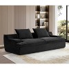 NicBex Couches for Living Room Oversized 4 Seater Couch Corduroy Fabric Upholstered Sofa Wide Armrests Compressed Sofa in a Box, No Assembly - 2 of 4