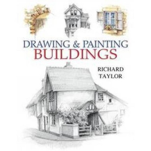 Realistic Structures & Buildings in Light Grey Sketches: Architecture Drawing  Book for Kids and Teens (Paperback)