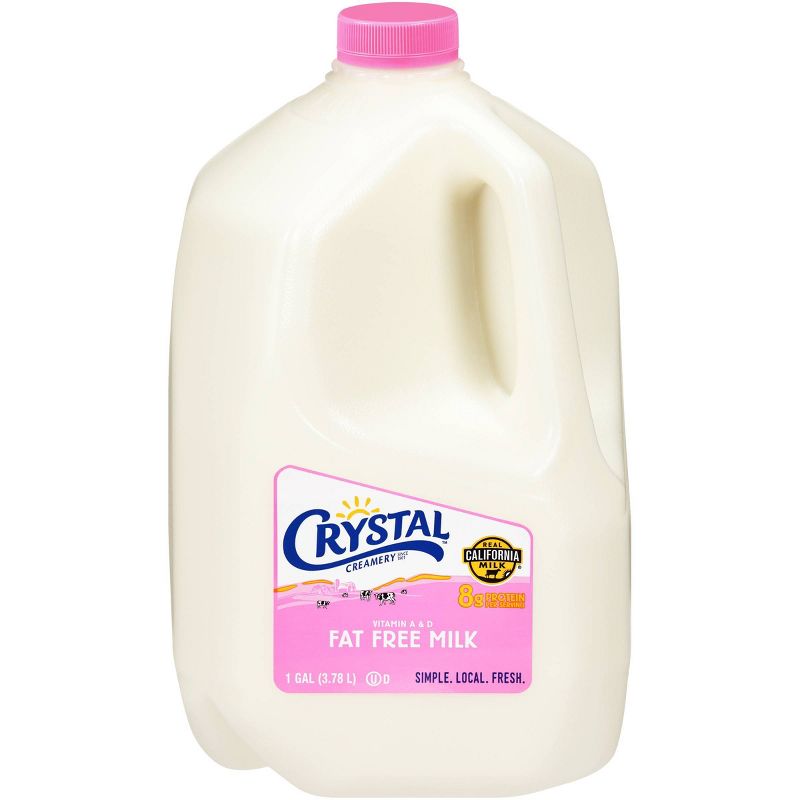 Crystal Creamery Skim Milk - 1gal, 1 of 5
