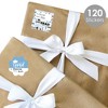 Big Dot of Happiness Light Blue Grad Best is Yet to Come Assorted Graduation Party Gift Tag Labels To & From Stickers 12 Sheets 120 Stickers - 2 of 4