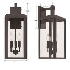 Crystorama Lighting Byron 3 - Light Sconce in  Matte Black - 3 of 3