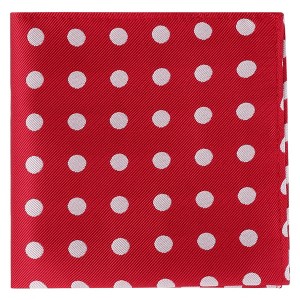INSPIRE CHIC Men's Polka Dots Business Tuxedo Wedding Pocket Squares Handkerchief - 1 of 4
