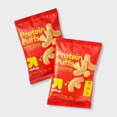 Protein Puffs - Nacho Cheese - 4.8oz/4pk - up&up™