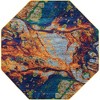 Unique Loom  Calypso Spouge Area Rug - 2 of 4