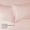 Home Mart Goods Blush Luxury Extra Soft Deep Pocket Fresh Breathable Sheet Set - 2 of 3