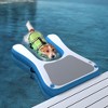 Sandinrayli 60 in. L Inflatable Dog Water Ramp Floating Ramp Ladder for Pool, Dock and Boat - 3 of 4