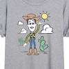 Women's - Disney - Woody Pastel Oversized Graphic T-Shirt - 2 of 4
