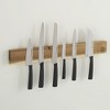Schmidt Brothers Cutlery Acacia 24" Magnetic Wall Bar - Universal Storage: Magnetic Knife Holder, Wood, Lifetime Warranty - 2 of 3
