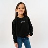 The Juniper Shop Embroidered Lucky Clover Toddler Graphic Sweatshirt - 2 of 3