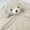 Honest Baby Bear Lovey and Rattle BEARY CUTE Gift Set - 4 of 4