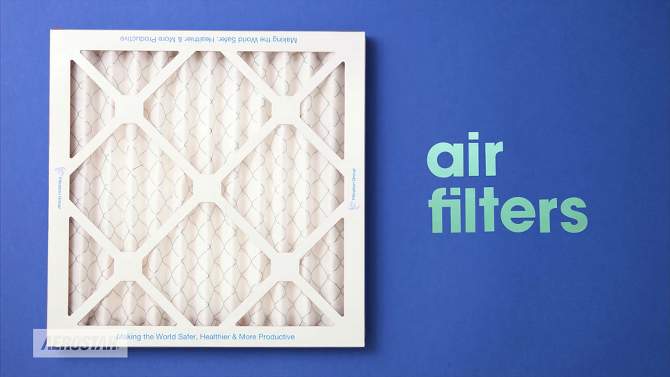 Aerostar AC Furnace Air Filter - Dust - MERV 8 - Box of 6, 2 of 9, play video