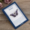 Anna-Kaci Empress Monarch Butterfly Purple Crystal Rhinestone Brooch Pin - 3 of 4