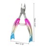 Unique Bargains Adult Toenail Clippers for Thick Nails Stainless Steel Nail Clippers Nail Clippers - 4 of 4