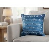 Inspirational Word Pillow – Good Friends Are Like Stars by Manual Woodworkers and Weavers - 2 of 3