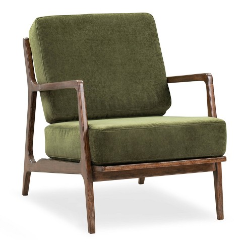 Green velvet chair target hot sale