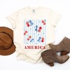 Simply Sage Market America Cherries Stripe Garment Dyed Tee - 3 of 4