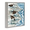 Stupell Industries Rockhampton Sandpipers Beach Ripples, 17" x 17" - 3 of 4