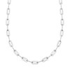 Ross-Simons Italian Polished Sterling Silver Paper Clip Link Necklace - 3 of 4