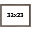 PosterPalooza | Ornate Black Picture Frame - UV Acrylic, Backing Board, Hanging Hardware Included - 2 of 4