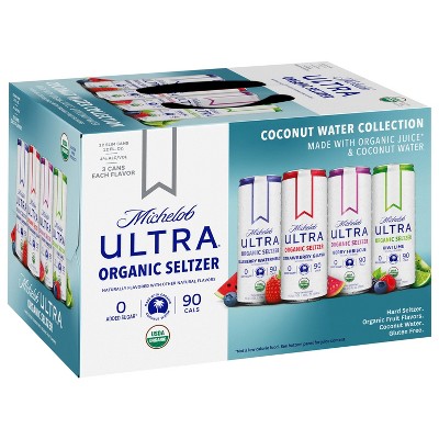 Michelob Ultra Organic Seltzer Variety Pack #3 - 12pk/12 Fl Oz Cans ...