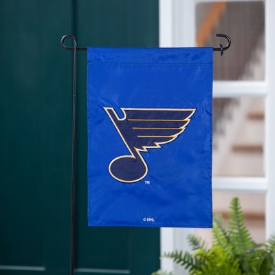 Evergreen NHL St Louis Blues Garden Applique Flag 12.5 x 18 Inches Indoor Outdoor Decor