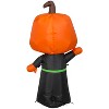 Gemmy Halloween Inflatable Jack O' Lantern Reaper , 3.5 ft Tall, Multi - 3 of 4
