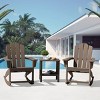 Hyleory HDPE Classic Rocking Adirondack Chair - 2 of 4