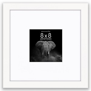 Americanflat Gallery-Style Picture Frame with Mat to Secure Artwork, Prints, and Photos - 1 of 4