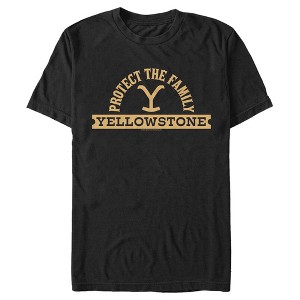 Men's Yellowstone Protect The Family T-Shirt - 1 of 4