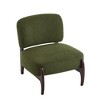 25.5" Boucle Modern Lounge Chair with Wide Cushions - 3 of 4