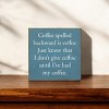 Slickblue Funny Sister Quote Wood Sign – Rustic Knotty Pine Wall or Shelf Decor, 7x7 Inches, Color Options - 2 of 3