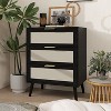 NicBex 3 Drawers Nightstand Bedside Table with Large Storage Space End Table for Living Room, Bedroom, Study - 2 of 4