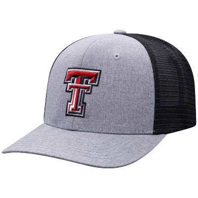 NCAA Texas Tech Red Raiders Men's Gray Chambray with Hard Mesh Snapback Hat