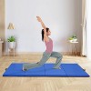 BestMassage 4-Panel Folding Gym Exercise Mat  2" Thick  PU Leather Tumbling Mat - 2 of 4